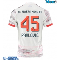Bayern Munich Aleksandar Pavlovic #45 Replica Away Shirt 2025-26 Short Sleeve